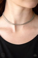 Load image into Gallery viewer, Necklace - If You Dare - Silver
