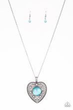 Load image into Gallery viewer, Necklace - One Heart - Blue
