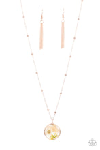 Load image into Gallery viewer, Necklace - Floral Embrace - Rose Gold
