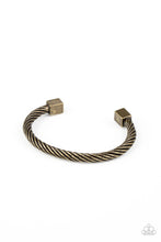 Load image into Gallery viewer, Bracelet - Urban - Block It Out - Brass
