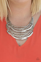 Load image into Gallery viewer, Necklace - Read Between the VINES - Silver
