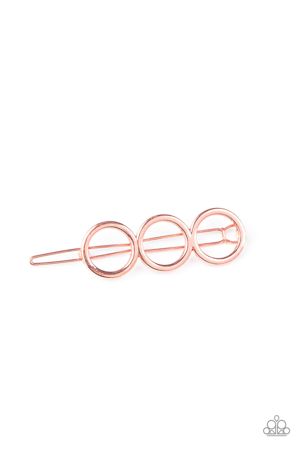 Hair Clip - A HOLE Lot of Trouble - Copper