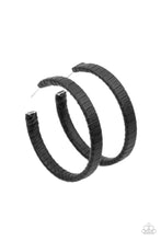 Load image into Gallery viewer, Earrings - Leather-Clad Legend - Black
