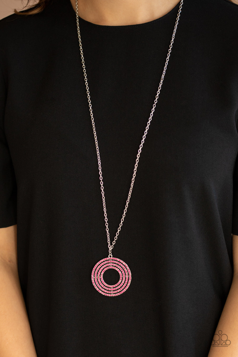 Necklace - High-Value Target - Pink