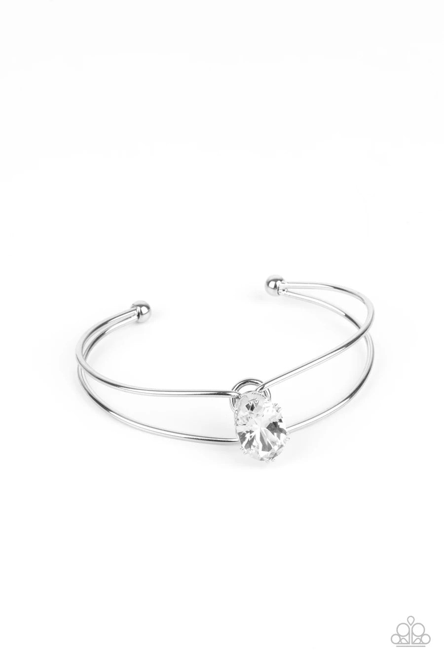 Bracelet - GLOW No Mercy - white