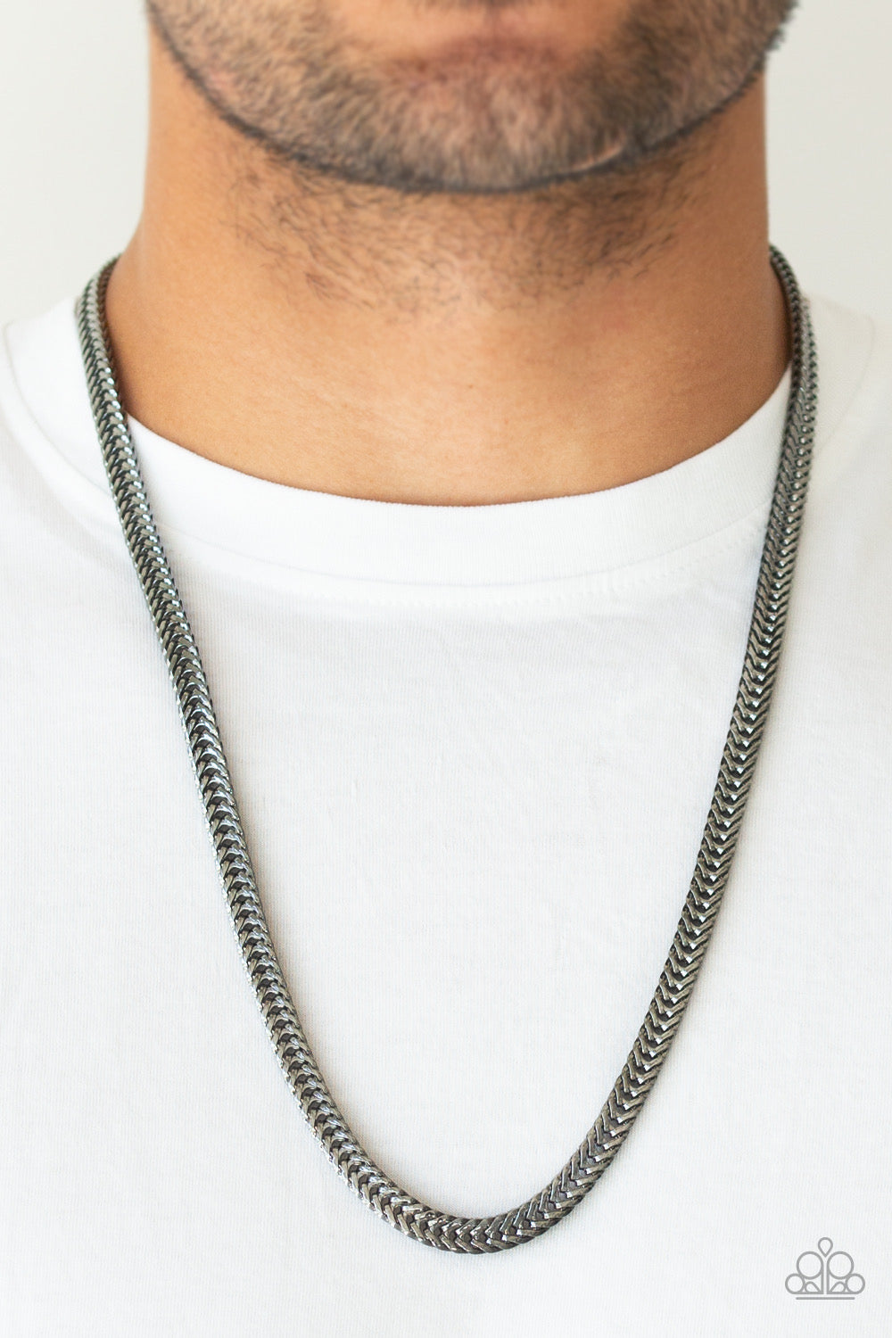 Necklace - Knockout King - Black