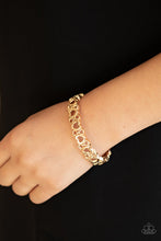 Load image into Gallery viewer, You HEART The Lady! - Gold Bracelet
