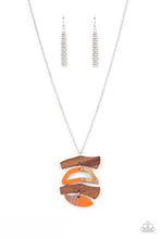 Load image into Gallery viewer, Necklace - A WOODWORK In Progress - Orange
