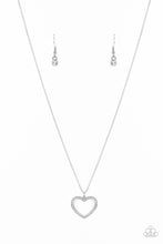 Load image into Gallery viewer, Necklace - GLOW by Heart - White
