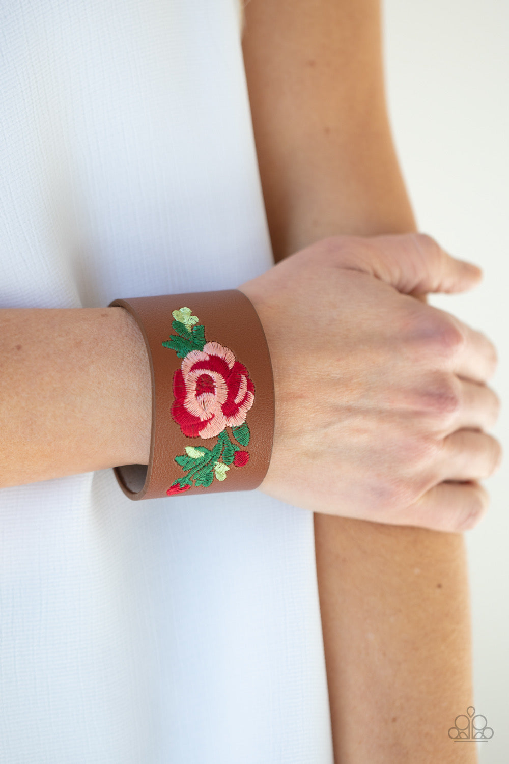 Bracelet - Rebel Rose - Brown