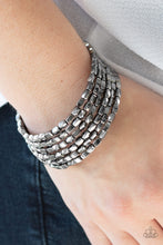 Load image into Gallery viewer, Bracelet - Stunningly Stacked - Black
