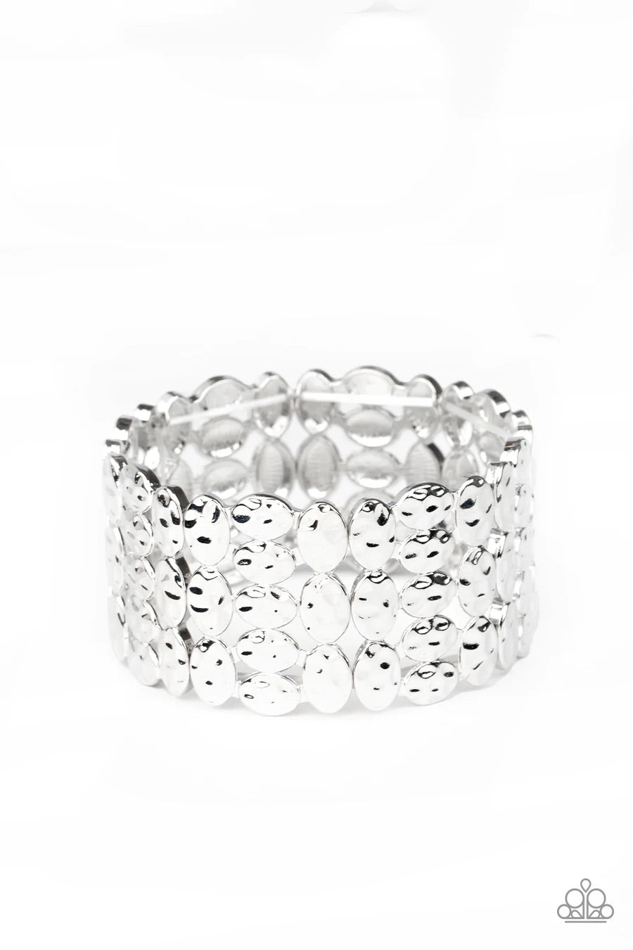 Bracelet - Tectonic Texture - Silver