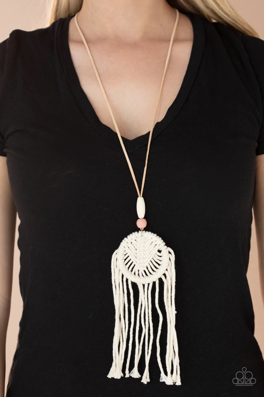 Necklace - Desert Dreamscape - Pink