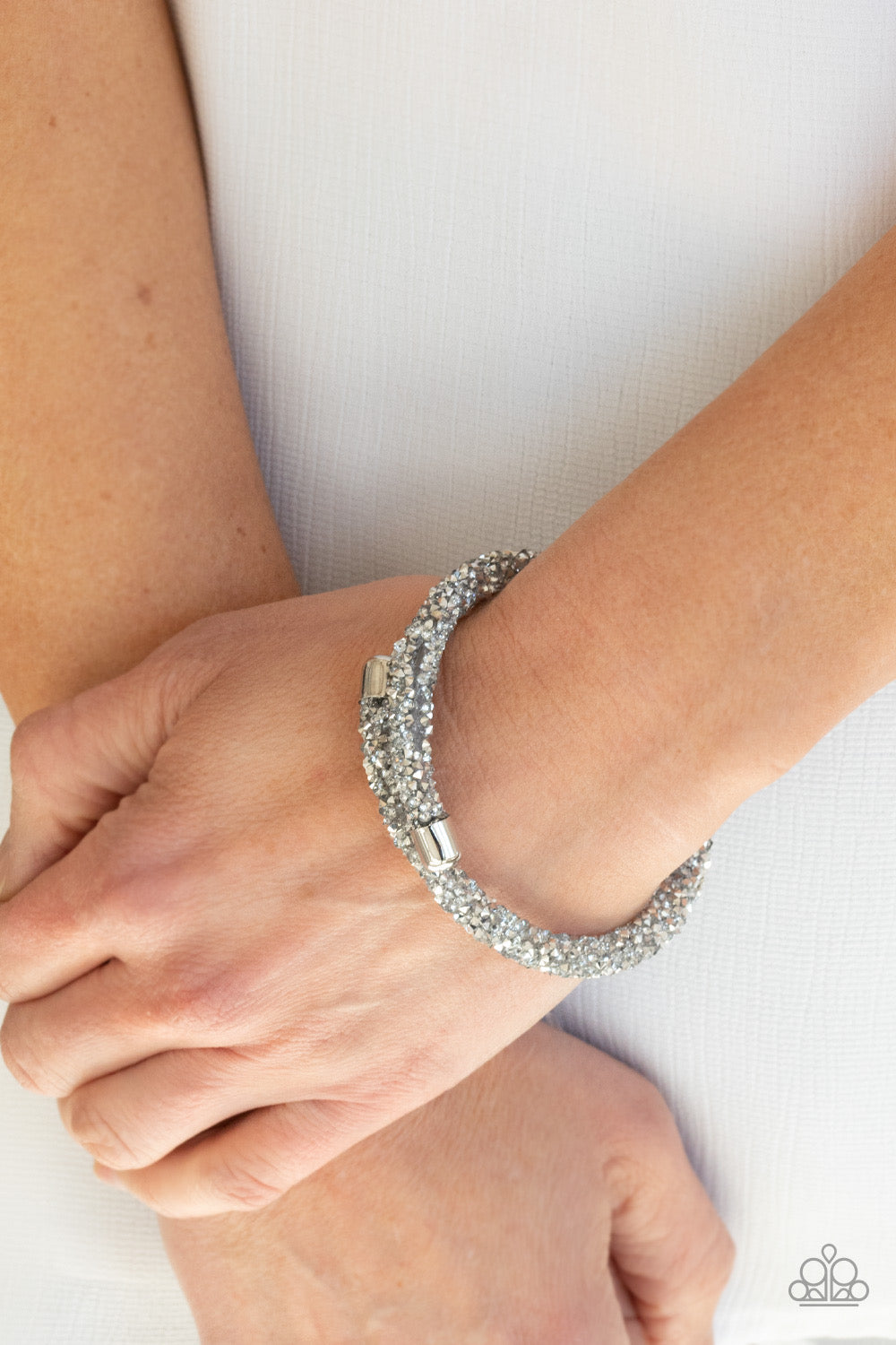 Bracelet - Roll Out The Glitz - Silver