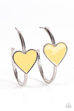 Load image into Gallery viewer, Earrings - Kiss Up - Yellow
