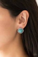 Load image into Gallery viewer, Earrings - FRONTIER-RUNNER - BLUE
