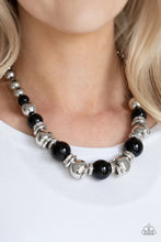 Load image into Gallery viewer, Necklace - Hollywood HAUTE Spot - Black
