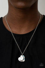 Load image into Gallery viewer, Necklace - Happily Heartwarming- Blue
