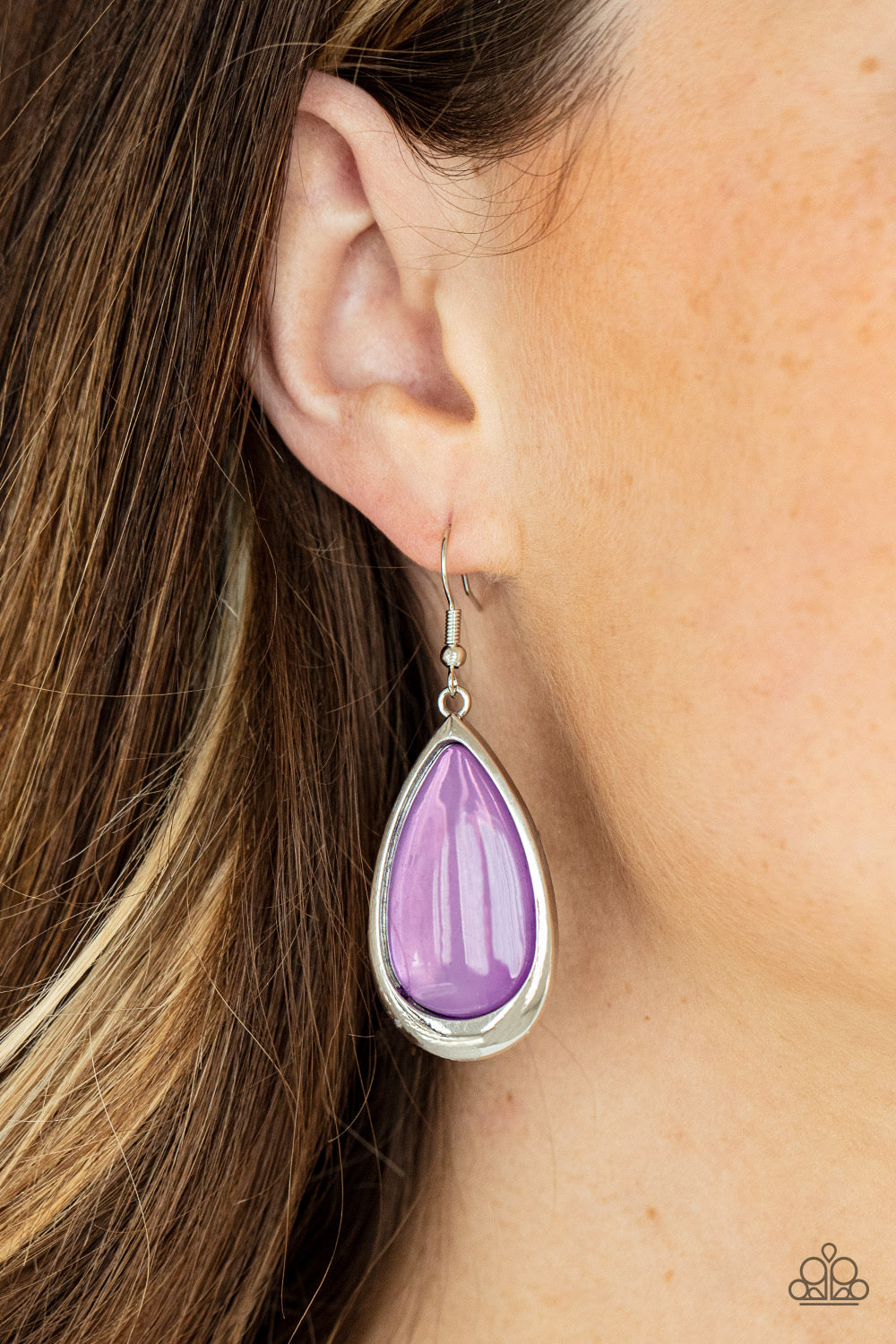 Earrings - A World To SEER - Purple