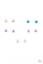 Load image into Gallery viewer, Earrings - Starlet Shimmer - Oval Gems - Multi
