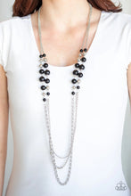 Load image into Gallery viewer, Necklace - Paparazzi Charmingly Colorful - Black
