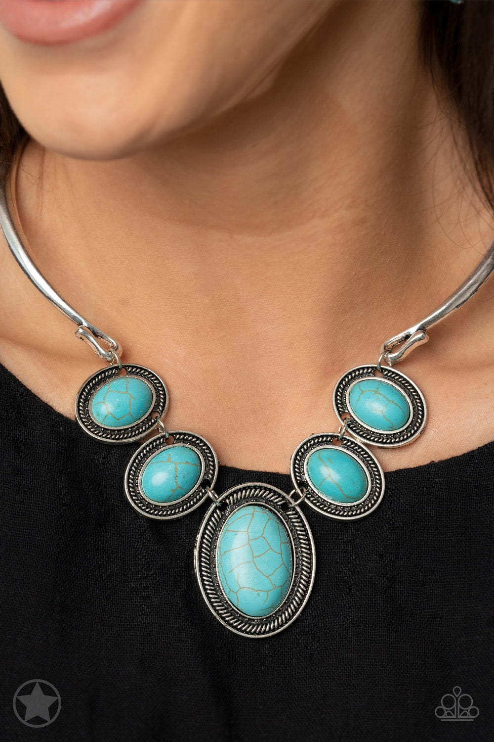 Necklace - Blockbuster - River Ride - Blue