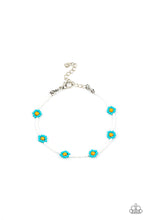 Load image into Gallery viewer, Bracelet - Camp Flower Power - Blue
