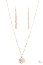 Load image into Gallery viewer, Necklace - Lotus Retreat - Rose Gold
