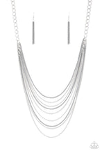 Load image into Gallery viewer, Necklace - REBEL RAINBOW - SILVER
