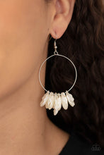 Load image into Gallery viewer, Earrings - Sailboats and Seashells - White
