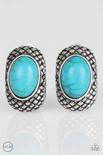 Load image into Gallery viewer, Earrings - Bedrock Bombshell - Blue

