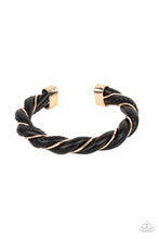 Load image into Gallery viewer, Urban - Bracelet - Rebel Relic - Black &amp; Gold
