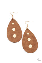 Load image into Gallery viewer, Earrings - Rustic Torrent - Gold
