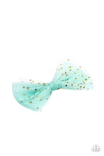 Load image into Gallery viewer, Hair Clip - Twinkly Tulle - Green
