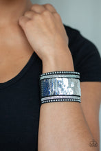 Load image into Gallery viewer, Bracelet - MERMAIDS Have More Fun - Blue
