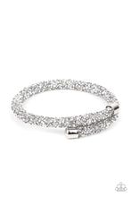 Load image into Gallery viewer, Bracelet - Roll Out The Glitz - Silver
