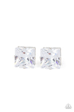 Load image into Gallery viewer, Earrings - Times Square Timeless - White
