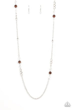 Load image into Gallery viewer, Necklace - Teasingly Trendy - Brown
