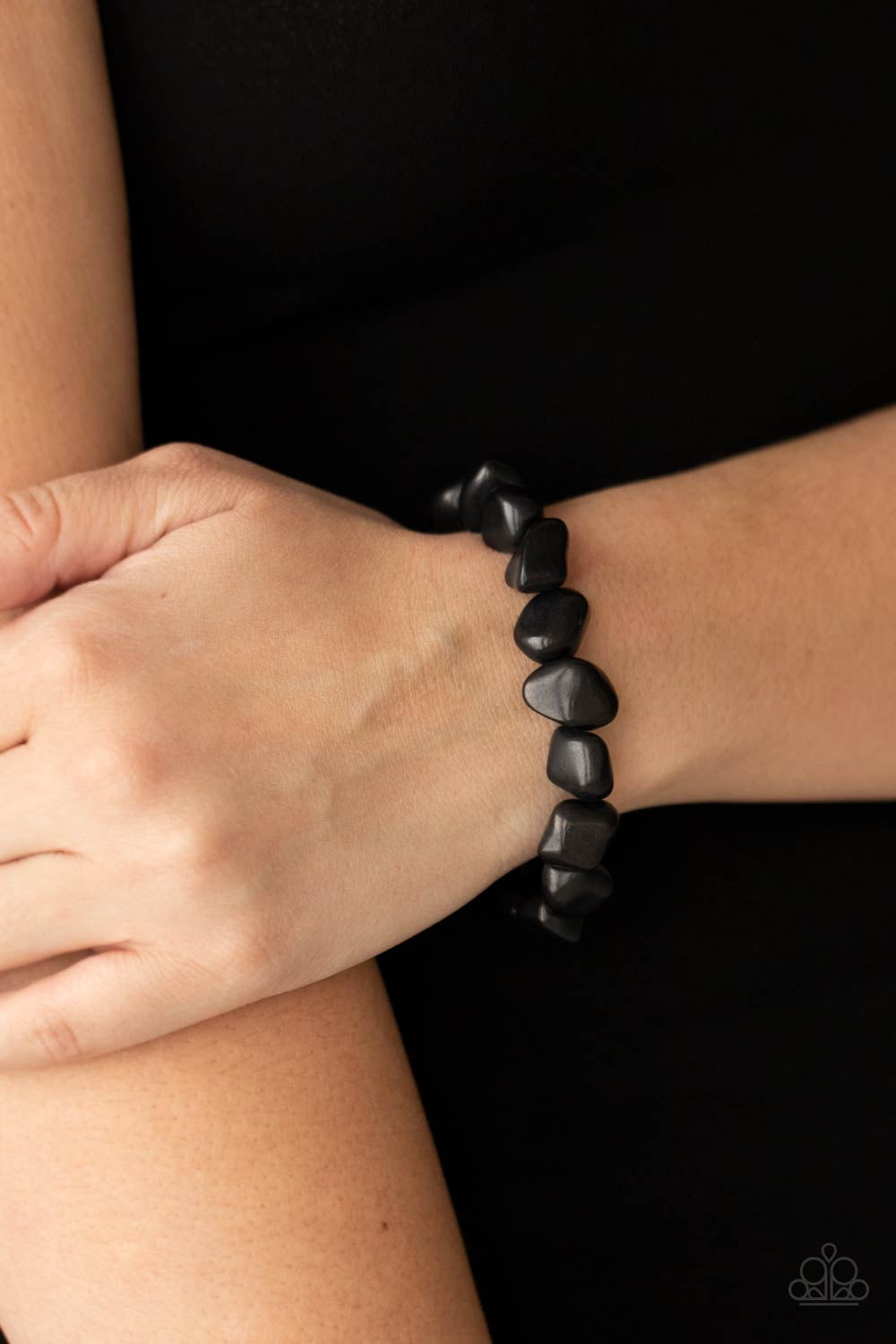 Bracelet - Prehistoric Paradise - Black